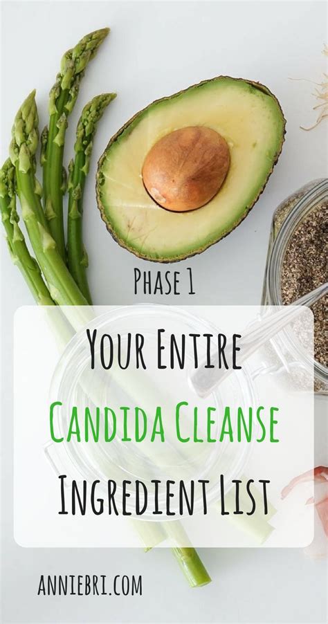 here is your ultimate ingredient lists during your candida cleanse everything you can eat and