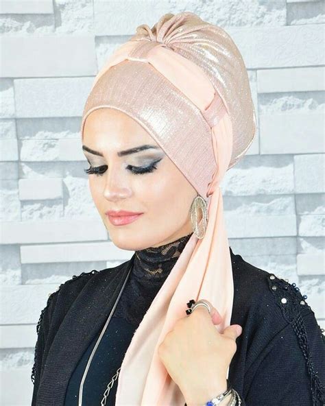 somon bone simli şifon fular detaylı barbie fashion royalty hijabi fashion casual turban style