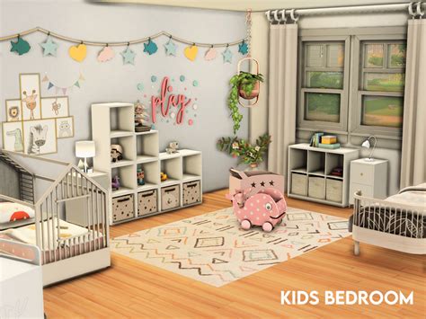The Sims 4 Kids Bedroom Room Build Kids Bedroom Sims 4 Sims Vrogue