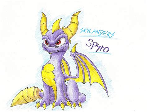 Skylanders Spyro Once Again By Icelectricspyro On Deviantart