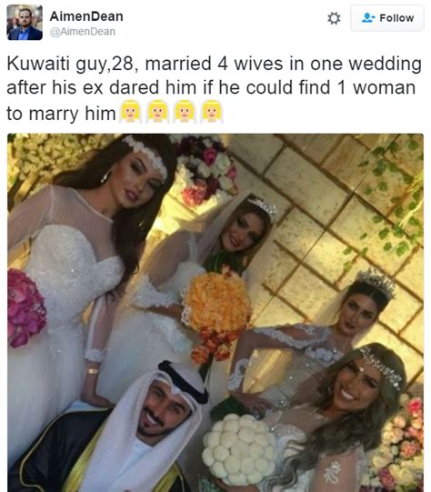 Arab Man Marries Wives At The Same Time After His Ex Told Him No