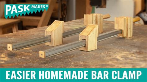 These clamps have a precision inner. Easier Homemade Bar Clamps - YouTube
