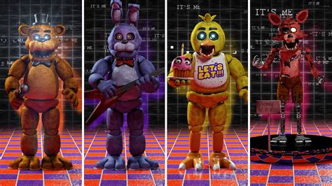 Five Nights At Freddy S Animatronics Workshop Animations YouTube