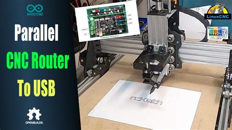 How To Convert A Parallel Port Cnc Router To A Usb Interface Youtube
