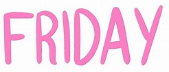 Pink Friday Sticker by MissAllThingsAwesome for iOS & Android | GIPHY