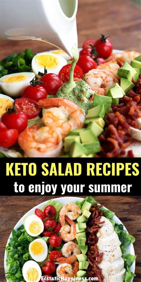 7 Keto Salad Recipes That Are Easy And Healthy Low Carb Diet Meal