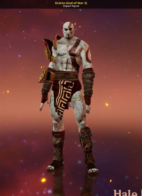 Kratos God Of War 3 Genshin Impact Mods