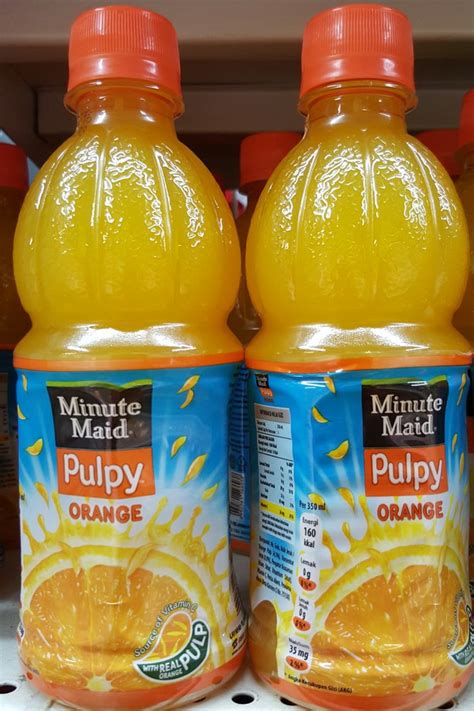 Jual Beli Minute Maid Pulpy Orange 350ml Baru Jual Beli Bukalapak