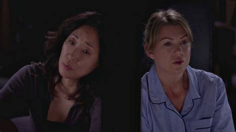 grey s anatomy s farewell to cristina calls for the best of cristina and meredith s twisty moments