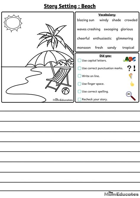 Free 15 Story Settings Description Writing Frames The Mum Educates