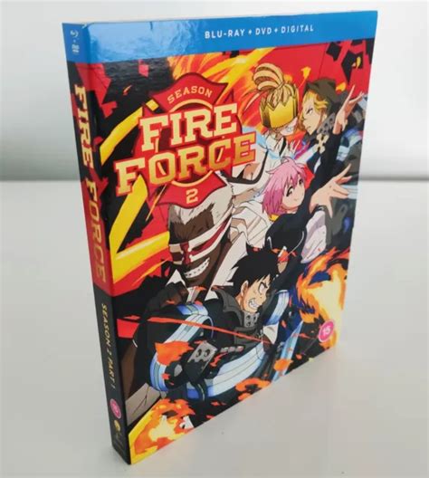 Fire Force Season 2 Part 1 Blu Raydvd Combo 2021 £1838 Picclick Uk