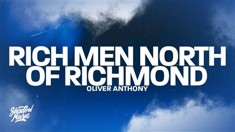 Oliver Anthony Rich Men North Of Richmond Lyrics Youtube