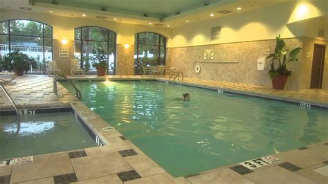 Myrtle Beach Marriott Resort And Spa At Grande Dunes Indoor Pool Youtube