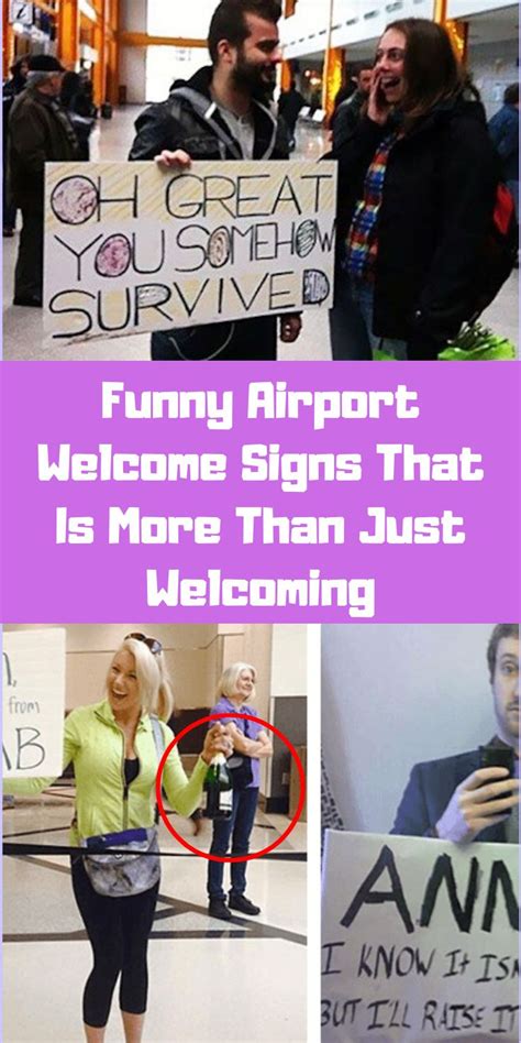 Funny Airport Welcome Signs That Is More Than Just Welcoming Airport