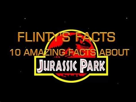 Things You Didn T Know About Jurassicpark Youtube