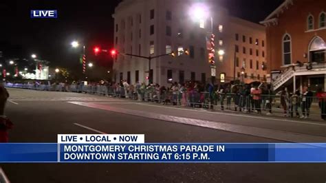 Crowds Line Up For Montgomery Christmas Parade Youtube