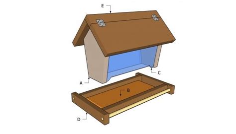 Free woodworking plans for bird feeders. 31 best Vogelhuisjes/ Birdhouse images on Pinterest ...