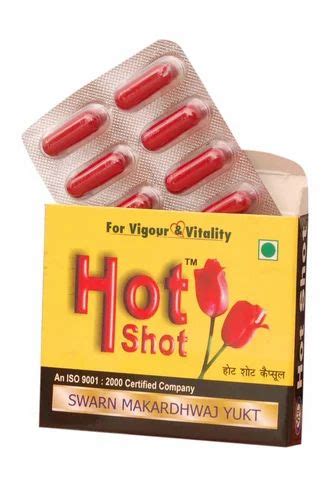 Hot Shot Multivitamin Capsule For Men Health Non Prescription Rs 180 Strip Id 19053163073