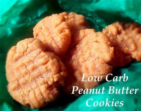 Lo Carb Peanut Butter Cookies Sub Splenda For Sugar And Enjoy Low Carb Treats Low Carb