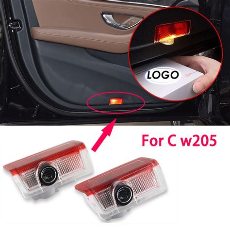 2021 Led Car Door Light Projector Logo Welcome Light Forben Z W205 W176