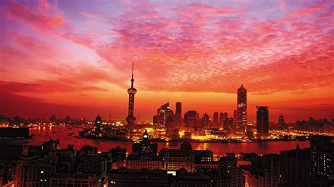 Shanghai Skyline Wallpapers Top Free Shanghai Skyline Backgrounds