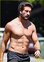 Jonathan LaPaglia Looks So Hot on Shirtless Jog!: Photo 4331891 ...