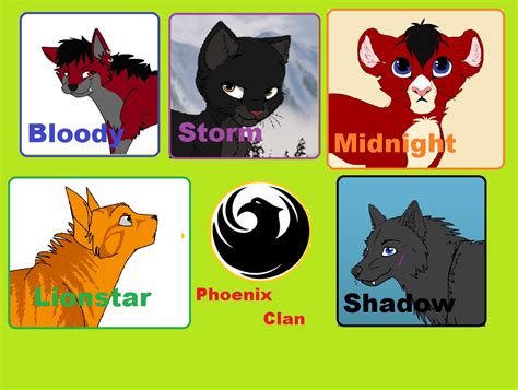 2 lionblaze lionblaze is a character in the warrior cats series. Phoenix Clan | Free Realms Warrior Cats Wiki | FANDOM ...