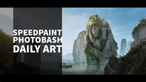 Photobash Daily Art Speedpaint Youtube