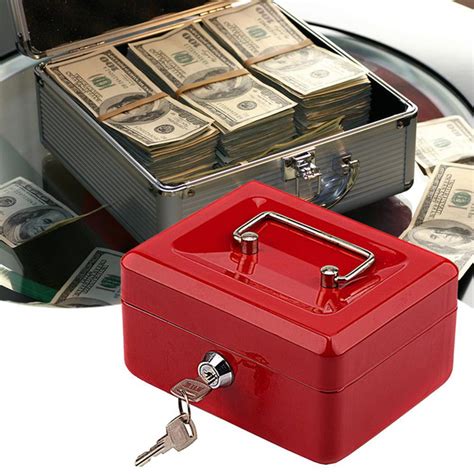 cb152 mini security lock stainless steel cash money box lockable safe box wish