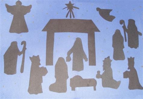 Homeschool 4 Free Nativity Patterns