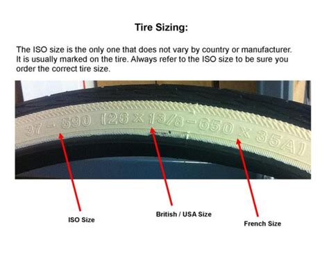 A Guide To Bike Tire Sizes I Love Bicycling