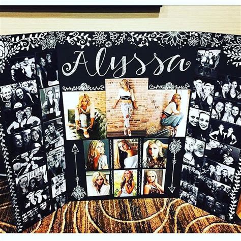 Senior Tri Fold Photo Display Board Etsy