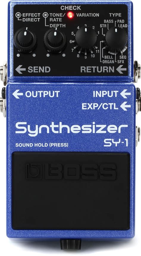 Boss Sy 1 Guitar Synthesizer Pedal Sweetwater