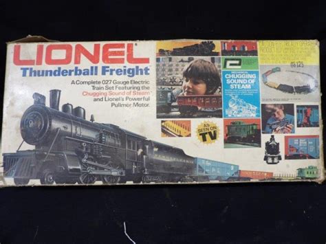 At Auction 1975 Lionel Thunderball Freight Train Set 1531 O27 Gauge Usa