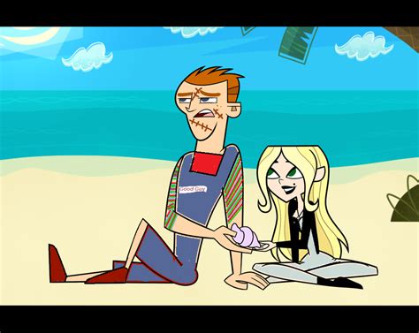 Scott And Dawn As Chucky And Tiffany Total Drama Island Photo