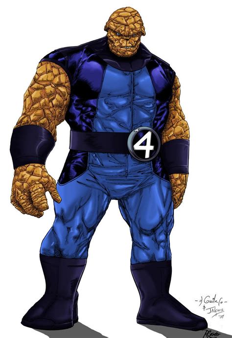 Ben Grimm Known As The Thing By Https Deviantart Com Spiderguile