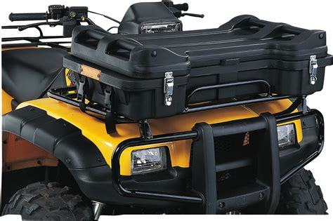 Moose Black Prospector Front Atv Lockable Latch Cargo Luggage Rack