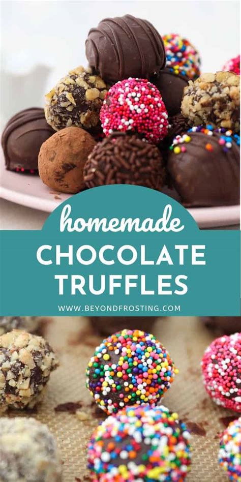 The Best Truffle Dessert Recipe Easy Homemade Chocolate Truffles