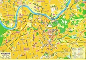 Large Vilnius Maps for Free Download and Print | High-Resolution and ...