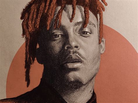 Juice Wrld Drawing Made By Me Its A Pencil Drawing I Used Photoshop
