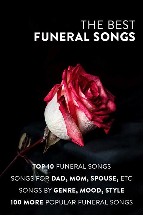 The church of england describes an outline for funeral services as follows: The Most Popular Funeral Songs of All Time | Funeral songs, Funeral songs for mom, Funeral quotes