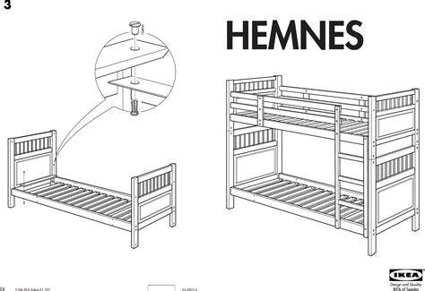 Ikea Hemnes King Size Bed Assembly Instructions Hanaposy