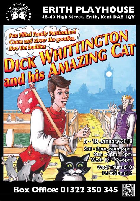 dick whittington and his amazing cat erith playhouse
