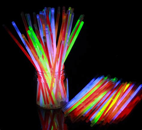 Glow Light Sticks Party Concert Glowstick Bracelets In The Dark X100pcs