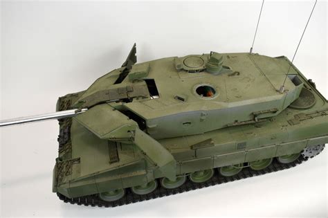 Tamiya Th Leopard A Tank Built Painted Dmd T Unit Futaba