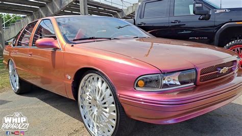 96 Chevy Impala Ss On 26 Brushed Rucci Havik Forged Wheels Youtube