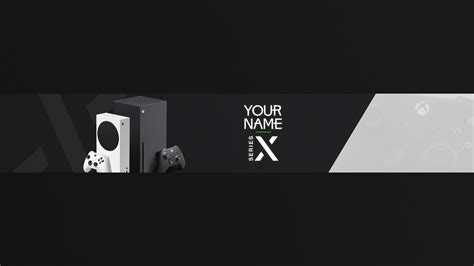 Free Xbox Series X Youtube Banner Template 5ergiveaways