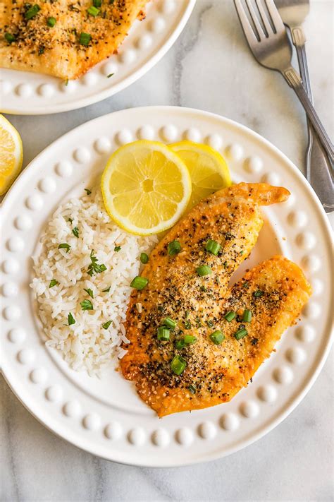 This recipe is great for those who are diabetics or. Parmesan Crusted Lemon Pepper Tilapia is the BEST Tilapia Recipe we have ever tasted. This ...