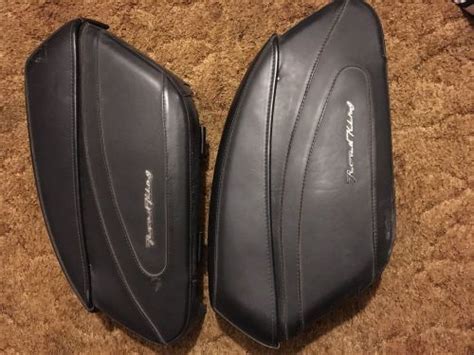 2 x hard saddlebag lock. Sell Harley Davidson Road King Custom Hard Leather Saddle ...