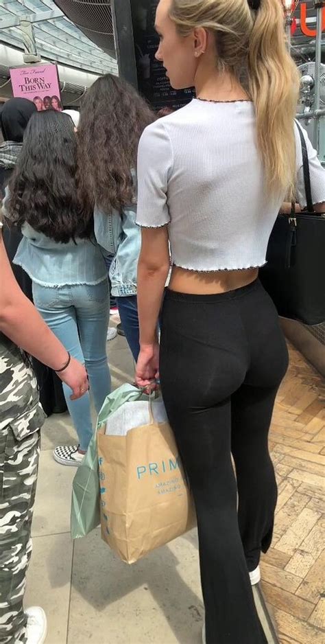 Must See Blonde See Through Flared Pants Page 2 Spandex Leggings And Yoga Pants Forum
